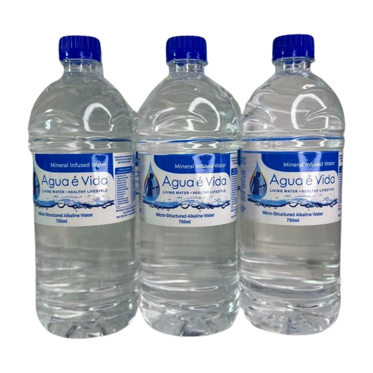 Agua é Vida Alkaline Mineral Water ( 6 x 750ML )